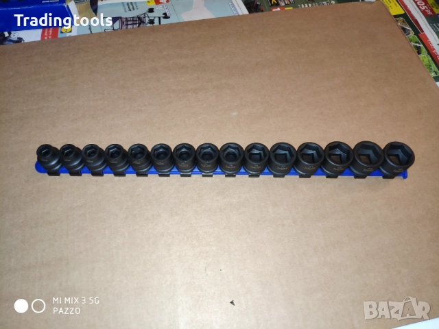 CARLYLE NAPA 15броя 1/2 impact stubby profile къси Шестостенни качествени вложки камъни, снимка 3 - Гедорета - 52852071