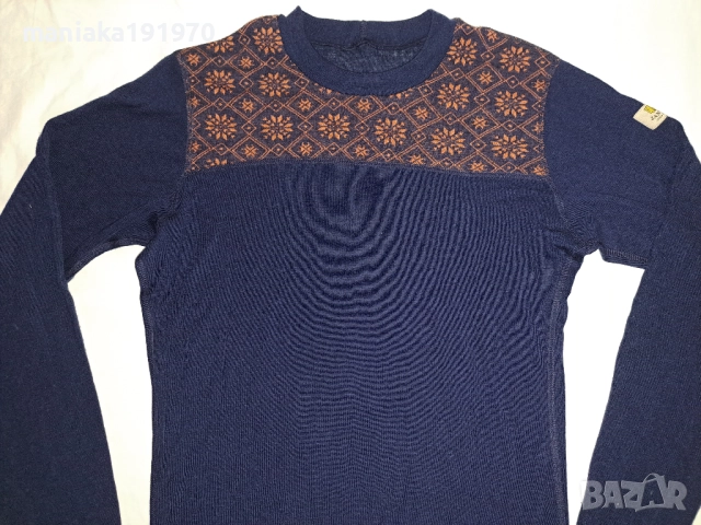 Janus Merino Wool (L) и (М) 4 мъжки термо блузи мерино 100% Merino Wool , снимка 9 - Спортни дрехи, екипи - 48987106