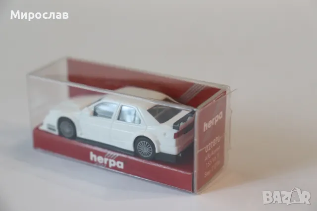 1:87 H0 HERPA ALFA ROMEO 155 ИГРАЧКА КОЛИЧКА МОДЕЛ, снимка 5 - Колекции - 49963115