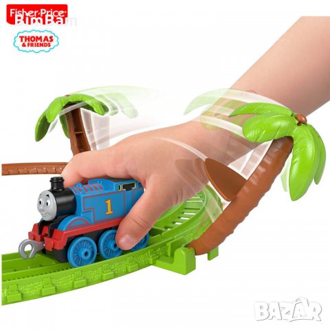 Промоция ! Комплект Fisher Price Thomas & Friends - Thomas, снимка 3 - Влакчета, самолети, хеликоптери - 35165215