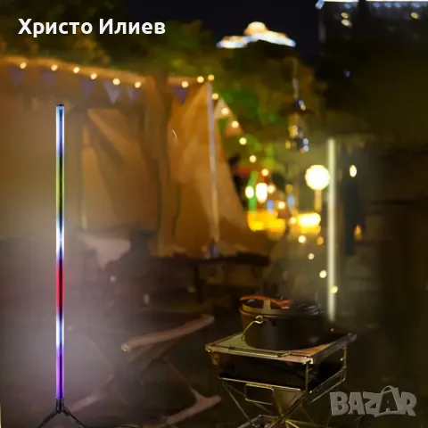 Смарт Лампа с промяна на цвета Smart RGB LED интелигентна подова лампа с дистанционно, снимка 3 - Лед осветление - 48025430