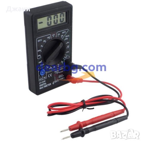 Цифров Мултимер/Мултицет 838 с температура, снимка 4 - Други инструменти - 6837262
