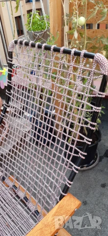 Люлеещ се стол Икеа напълно реставриран, снимка 9 - Столове - 51170911