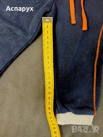 Бебешко памучно анцужено долнище за деца 6-9 месеца., снимка 6 - Панталони и долнища за бебе - 43243679