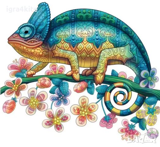 ПЕРФЕКТЕН ПОДАРЪК! Дървени пъзели 27 модела с лазерна изработка и части на животни, снимка 10 - Образователни игри - 43273631