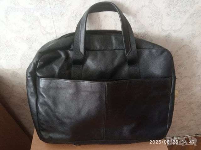 Кожена чанта /естествена кожа/, снимка 8 - Чанти - 51500635