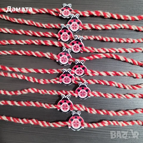 Ръчно изработени Мартеници за ръка и сувенири , снимка 5 - Декорация за дома - 49250399