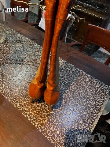 Dolce&Gabbana  Ботуши  Р-р 37  , снимка 6 - Дамски ботуши - 53392359