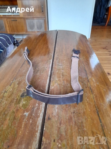 Стара кожена ремъчка,ремък за пушка #15, снимка 2 - Други ценни предмети - 53519056