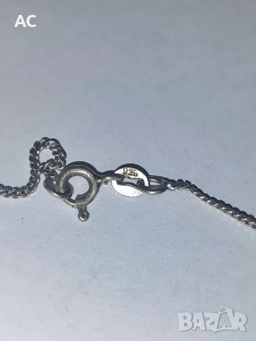 кехлибарена висулка със сребро, снимка 5 - Колиета, медальони, синджири - 43806944