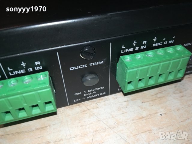 SAMSON S ZONE 4 CHANNEL/4 ZONE MIXER-SWISS LK1EWC1312232008, снимка 17 - Ресийвъри, усилватели, смесителни пултове - 43400288