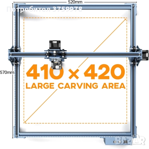 Sculpfun S9 Лазерна Гравираща Машина, снимка 11 - Друго - 52749190