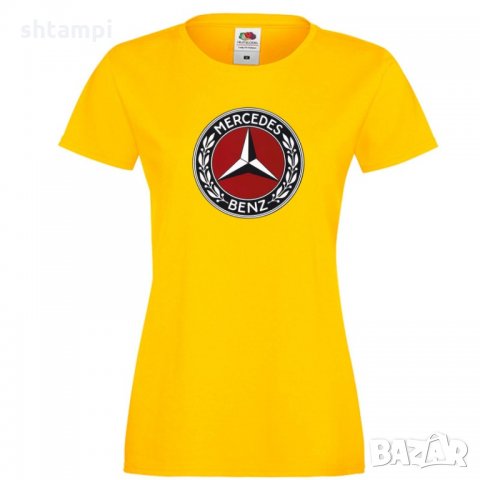 Дамска тениска Mercedes Benz, снимка 1 - Тениски - 32850059