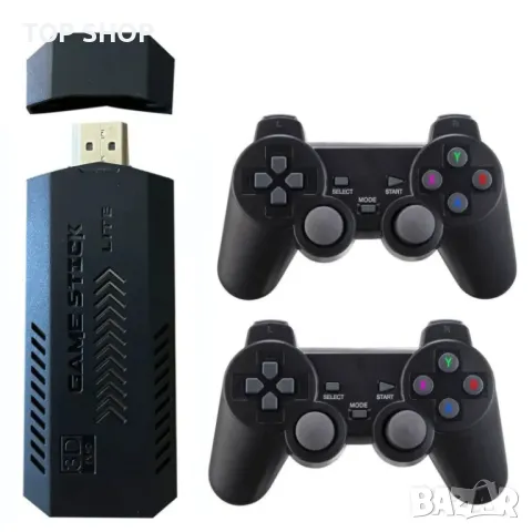 Гейм конзола Retro Game Stick Console 20 000 игри 2024, снимка 4 - Nintendo конзоли - 48494700