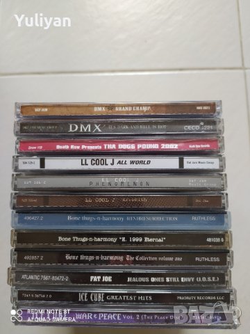 рап хип хоп Rap Hip-Hop 90 Vol.5, снимка 2 - CD дискове - 38733043