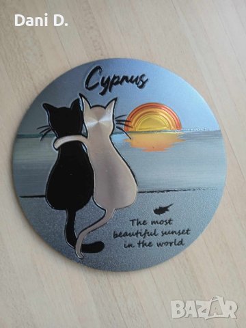 магнит от Кипър с котки, снимка 2 - Колекции - 42955988