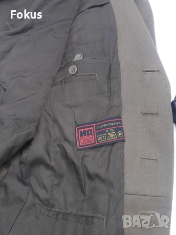 Стара военна Соц. куртка - униформа, снимка 3 - Антикварни и старинни предмети - 53267557