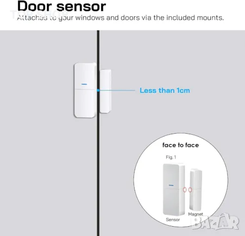 Безжична автономна алармена система  AGSHOME, 15 части WiFi, снимка 5 - Аналогови камери - 48491402