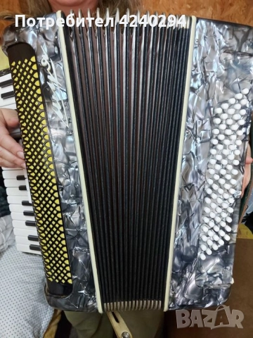 Акордеон Шуя СССР, 80 баса, снимка 11 - Акордеони - 51958036