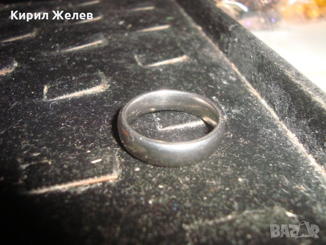 АРТ МОДЕН ПРЪСТЕН НЕРЪЖДАЕМ ХАЛКА от ТИТАН 18040, снимка 5 - Пръстени - 33362661