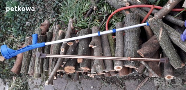 АЛУМИНИЕВИ ПАТЕРИЦИ КАНАДКИ И БАСТУН КОМПЛЕКТ ИЛИ ЕДИНИчКИ, снимка 2 - Патерици - 28090551