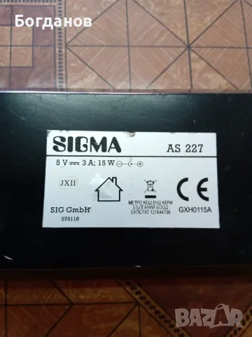 SIGMA AS 227 LED ПАНЕЛ   за Ремонт, снимка 6 - Друга електроника - 49630122