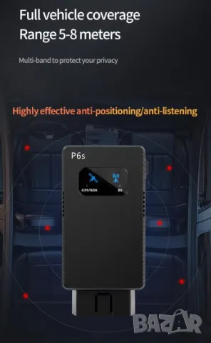 Нов модел от 2025 година! Сателитен + GPS Заглушител на OBD Порта на Автомобила OBD2 Букса за Кола, снимка 5 - Навигация за кола - 49620146