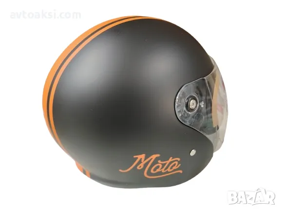 Каска за мотор/Скутер каска Червена/Оранжева, снимка 5 - Аксесоари и консумативи - 47639666