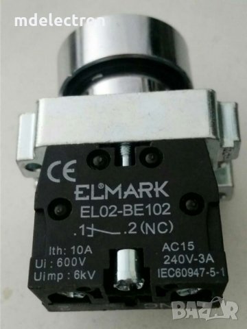 ПОМОЩЕН КОНТАКТ EL02-BE 102 1НЗ ЧЕРВЕН, снимка 2 - Ключове, контакти, щепсели - 33431759