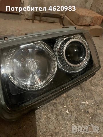 Кристални фарове Angel Eyes Ангелски очи Опел Астра , Сеат Ибиза , Opel Astra , Seat Ibiza, снимка 4 - Аксесоари и консумативи - 52741563