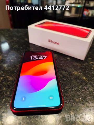 Като нов - IPHONE XR Red 64GB, снимка 2 - Apple iPhone - 53139572