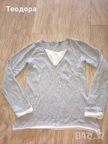 Блузка р.S, снимка 1 - Блузи с дълъг ръкав и пуловери - 28527748