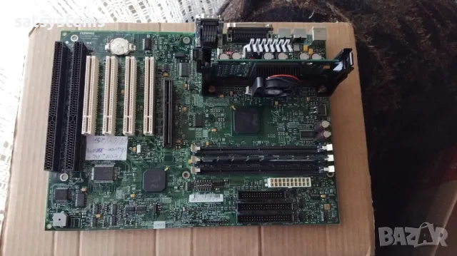 Дънна платка COMPAQ Deskpro EP/SB 010233-101 Slot 1 CPU+RAM, снимка 5 - Дънни платки - 34252632