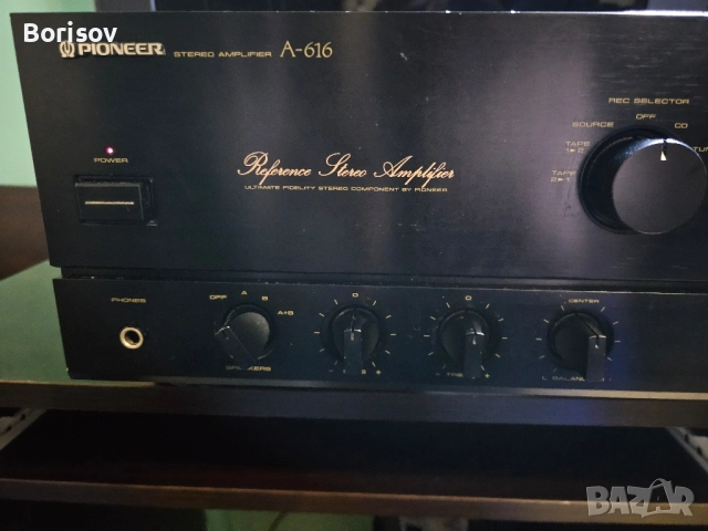 Стелео усилвател Pioneer A-616, снимка 2 - Ресийвъри, усилватели, смесителни пултове - 52448404