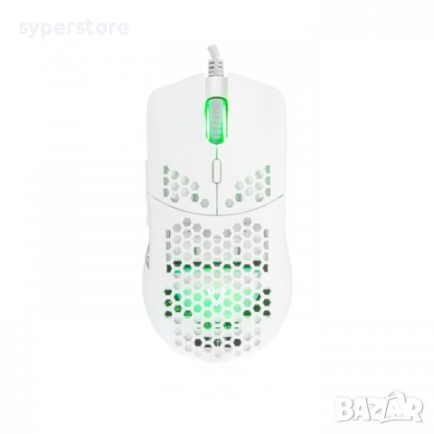 Мишка Геймърска USB Modecom Volcano Shinobi 332 RGB White, SS3006726