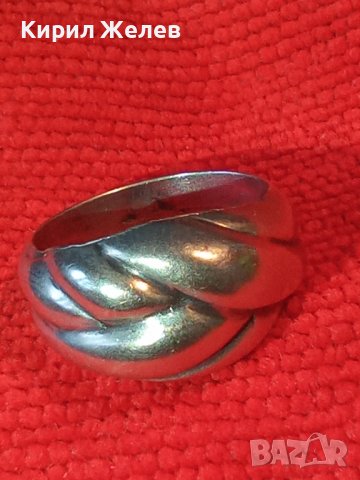 СТАР АРТ СРЕБЪРЕН ПРЪСТЕН СРЕБРО 925 МНОГО КРАСИВ и СТИЛЕН МОДЕЛ 25813, снимка 14 - Пръстени - 35826068