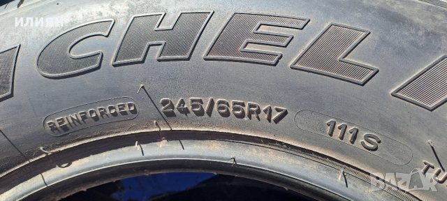 4бр летни гуми 245 65 17 Michelin 7мм грайфер 2011г , снимка 7 - Гуми и джанти - 43549260