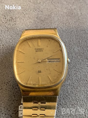 Vintage Seiko  Japan Two Tone Quartz watch , снимка 2 - Мъжки - 43744743
