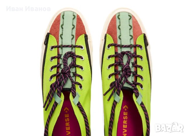 кецове  CONVERSE DECK STAR TERRAIN MID LOVE BIRD  номер 42,5, снимка 4 - Кецове - 40867024