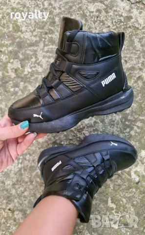 Puma Дамски Топли Боти С Дебела Топла Вата 36-40 Номер 