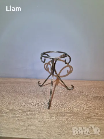 метални свещници, поставка за саксия, снимка 2 - Декорация за дома - 47474462
