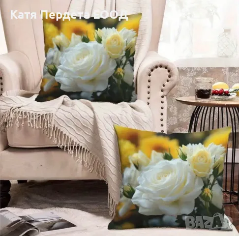 Комплект от 2 бр плюшени калъфки, снимка 5 - Декорация за дома - 49880014
