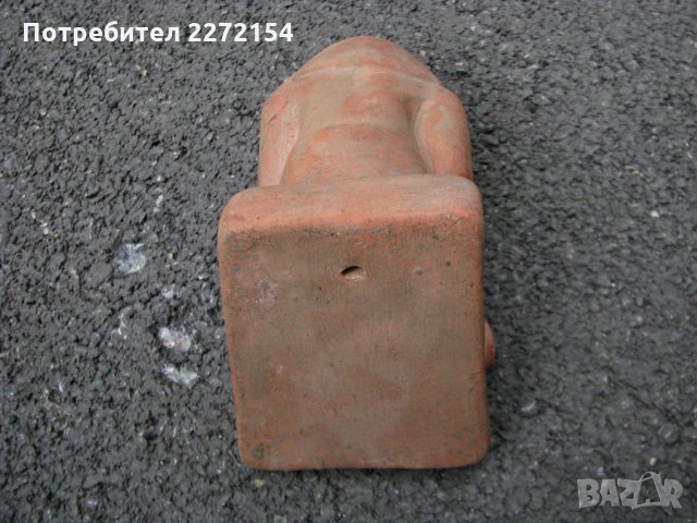 Теракотена статуетка фигурка, снимка 4 - Антикварни и старинни предмети - 32690290