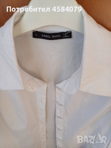 Дамска риза KAROL BASIC, размер L – НОВА!!!, снимка 4 - Ризи - 52198901