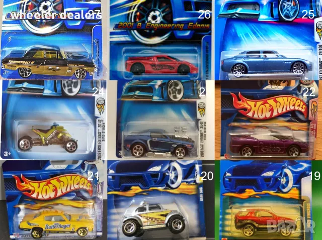 Метални колички Hot Wheels Хот Уиилс в мащаб 1:64 От различни години 2, снимка 10 - Колекции - 48173303