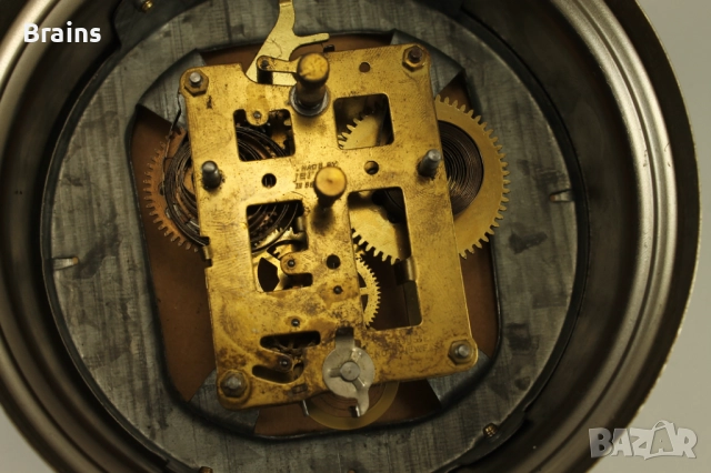 Стар Немски Будилник JERGER 1960' s, снимка 10 - Антикварни и старинни предмети - 52628223