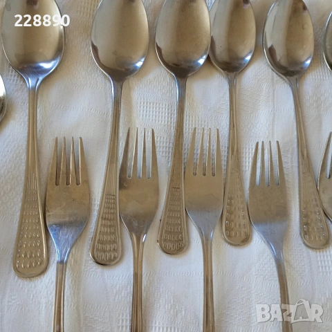 Вилици и лъжици П.Денев, снимка 8 - Прибори за хранене, готвене и сервиране - 53050735