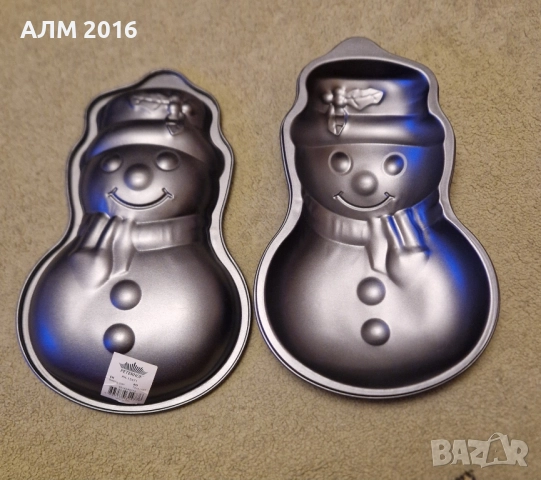 Коледна форма за кекс  " Снежко "