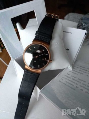 SKAGEN Steel 697XLRLB, снимка 2 - Мъжки - 38536954