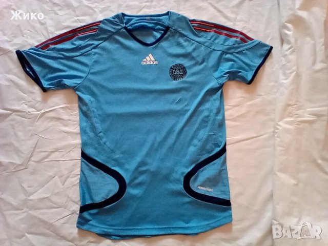 Дания 2006 оригинална футболна тениска Адидас FORMATION фланелка за футбол, снимка 1 - Футбол - 33464361